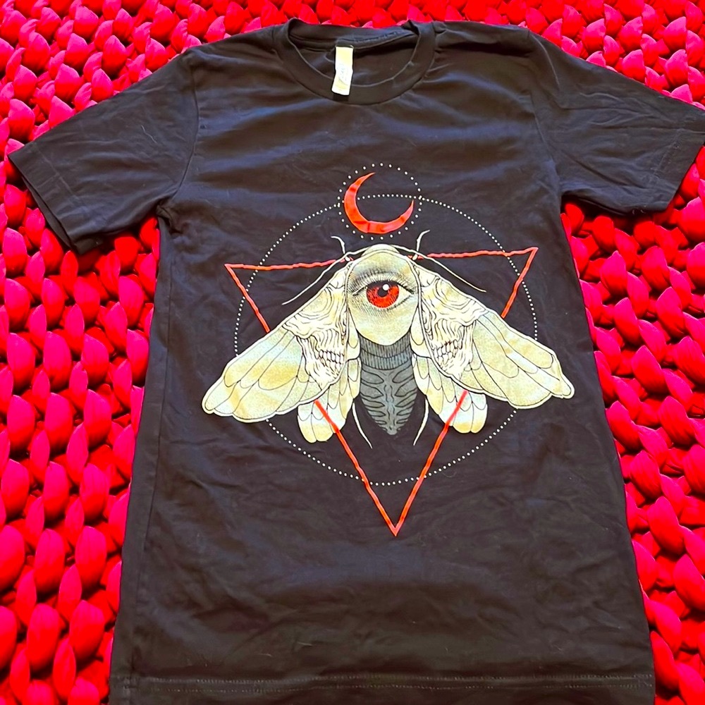 Wicked Clothes Occult Moth Tee